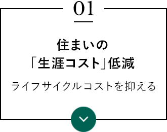 住まいの「生涯コスト」低減