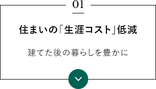 住まいの｢生涯コスト｣低減