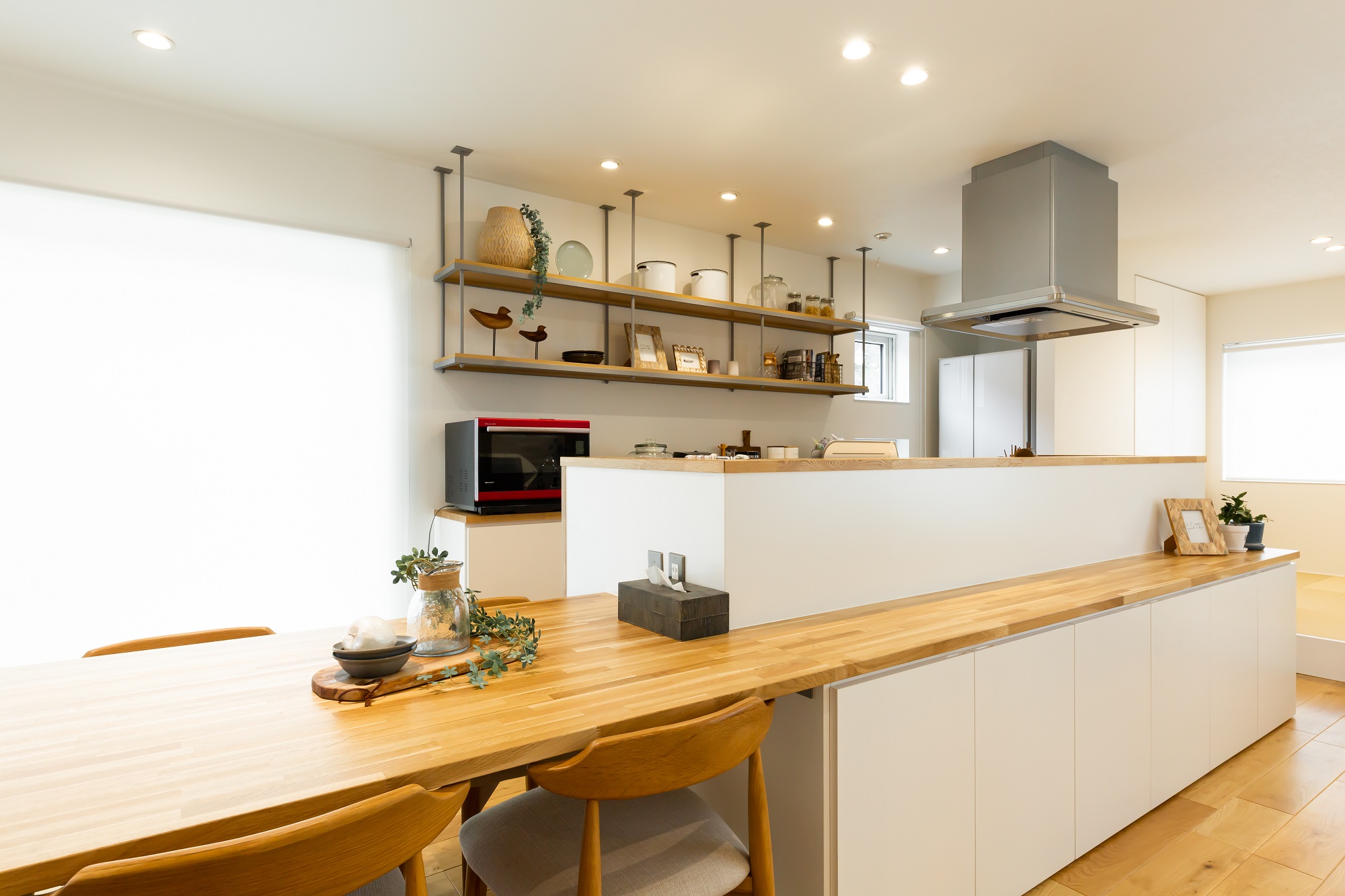 自分たちらしい暮らしを叶えるオリジナルの家具と設備