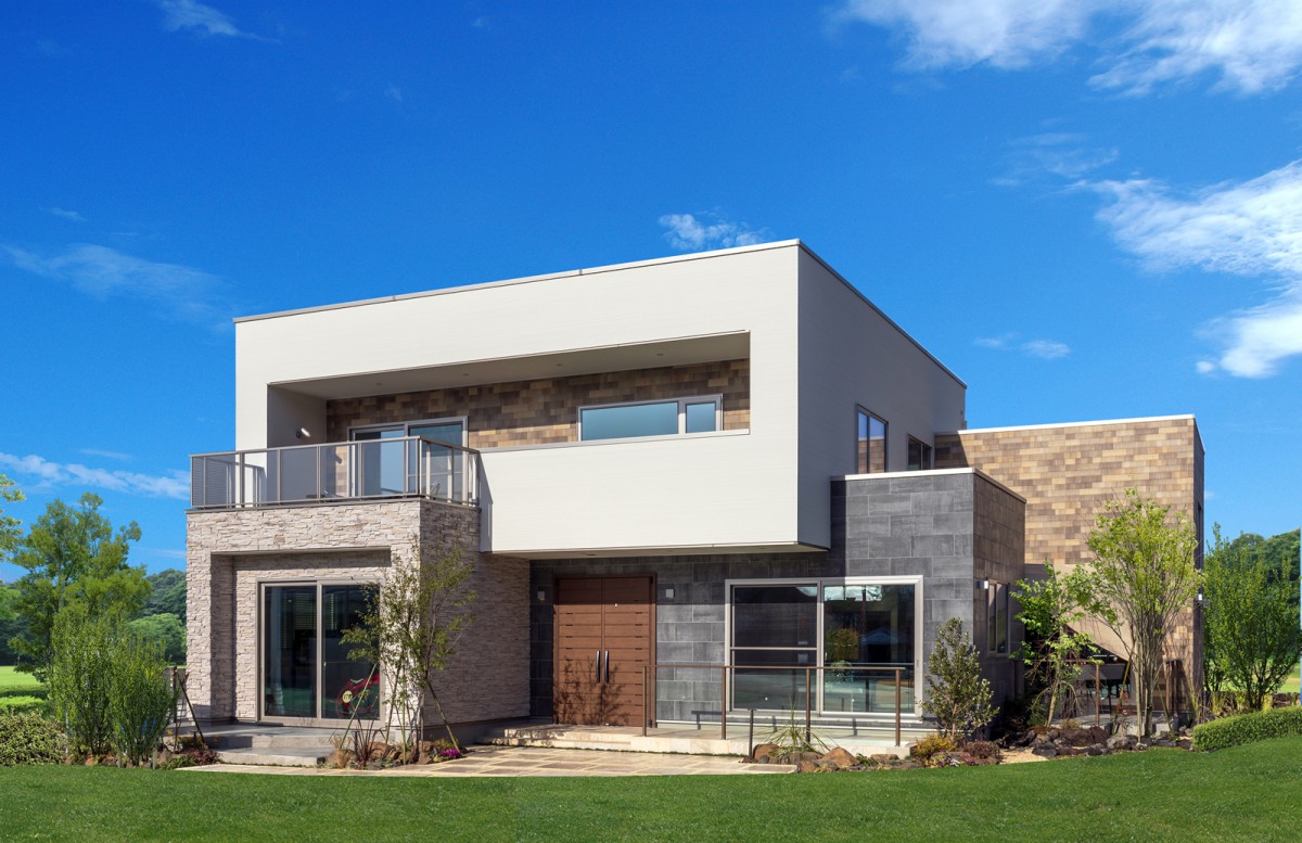 インダストリアルな空間の家【山口展示場】