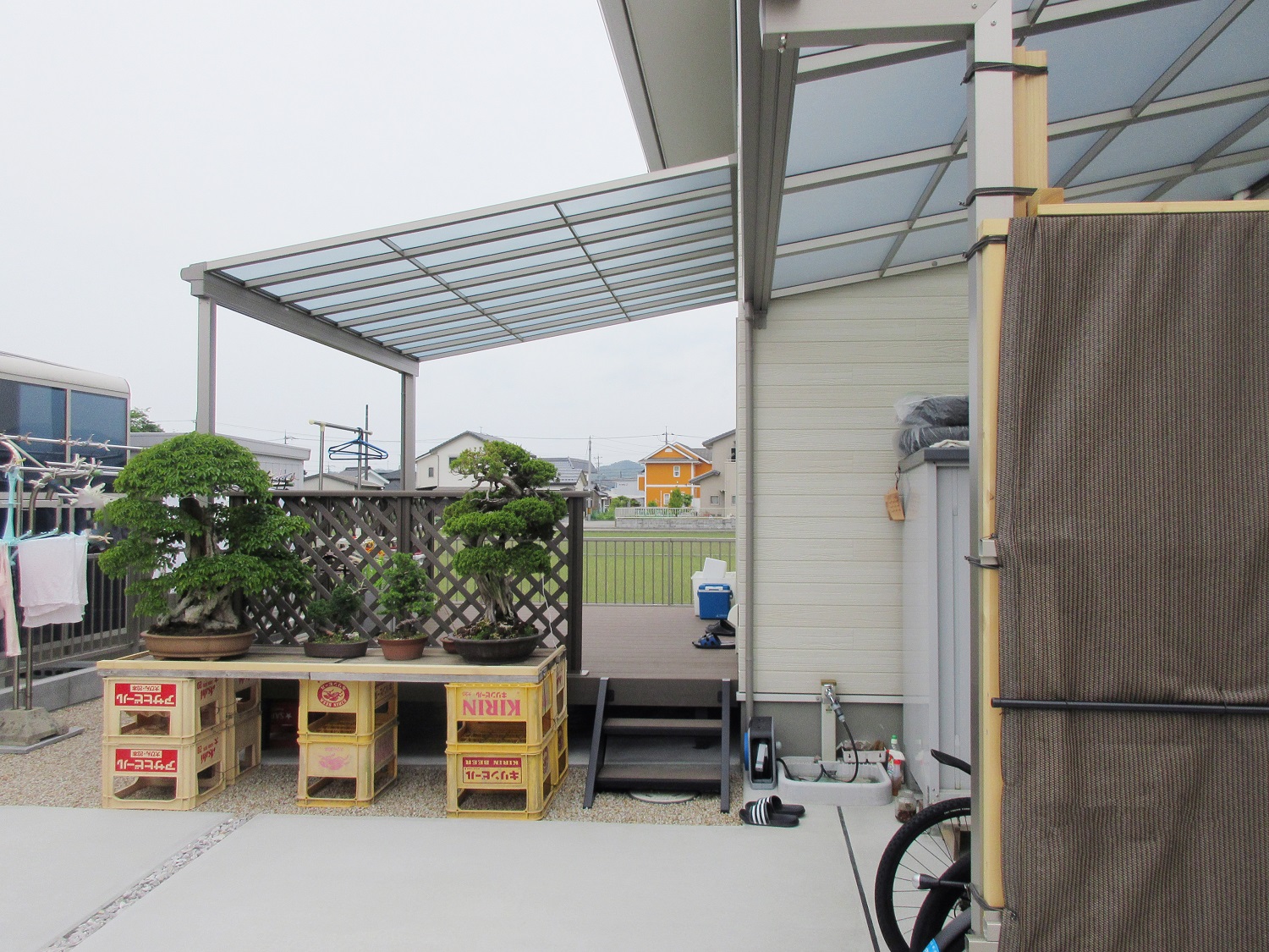 テラスやウッドデッキの設置等の外構リフォーム