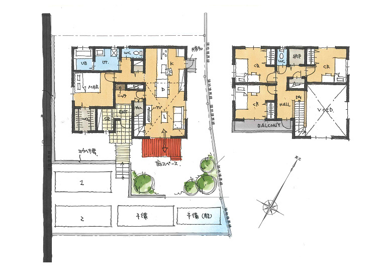 土間収納が生活にゆとりをもたらす大収納が嬉しい住まい