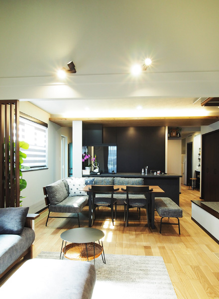 人が集まる家づくり 平屋の二世帯住宅