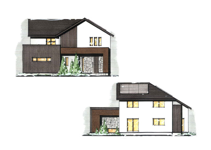 回遊性のある間取り 家での時間を満喫できる邸宅