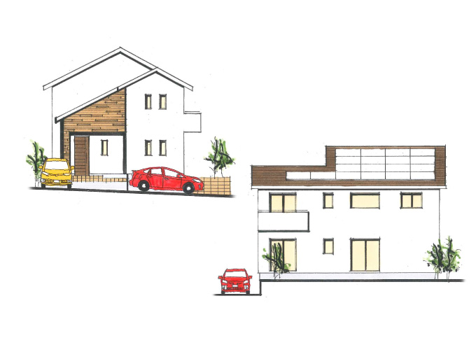 パパにもママにも書斎のある、収納も充実した家