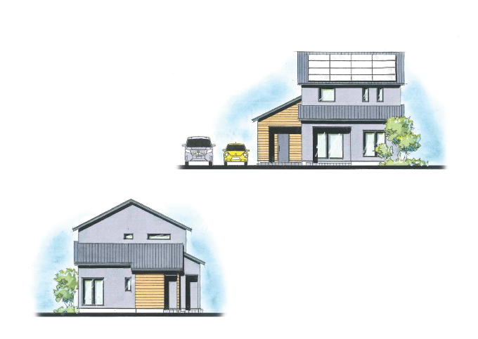 水回りの家事が便利になる動線のある家