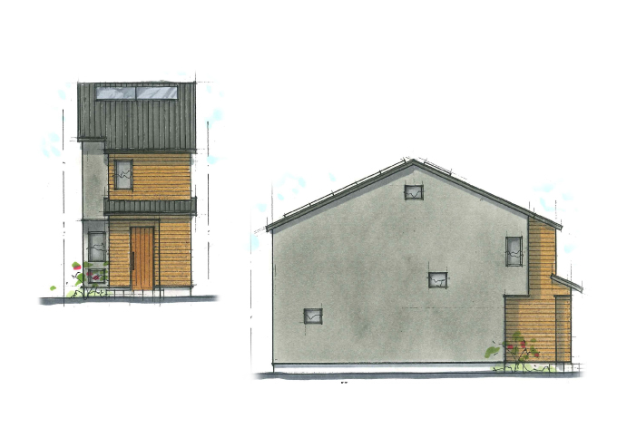 狭小地でも理想の暮らしを叶える自由設計の家