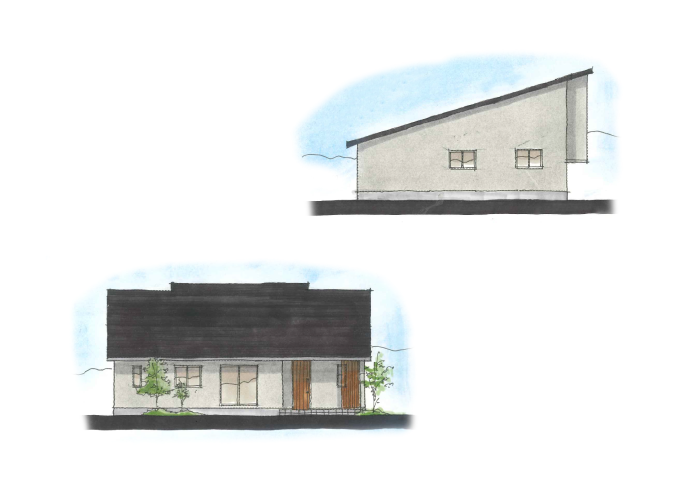 本格的な和室があるロフト付きの平屋