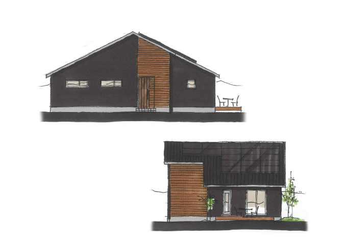 ペットのための部屋も作った住みよい平屋