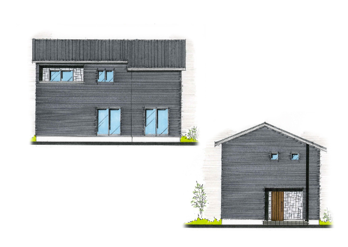 キッチン回りの回遊動線で家事がはかどる住まい